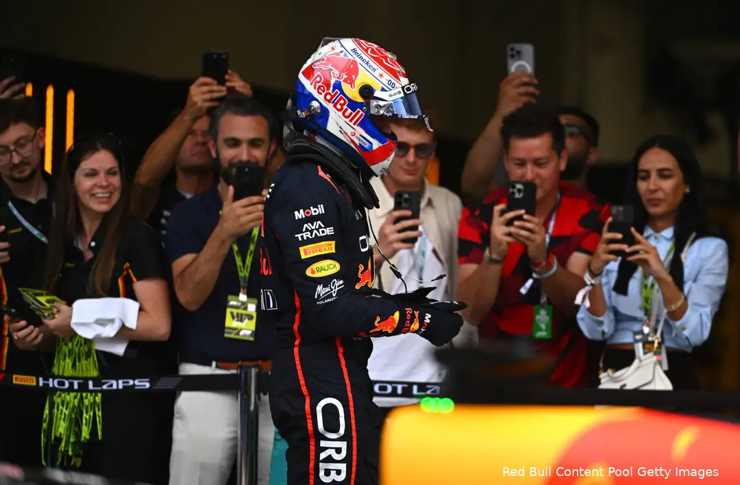 Verstappen pakte de poleposition voor de Grand Prix van Miami.