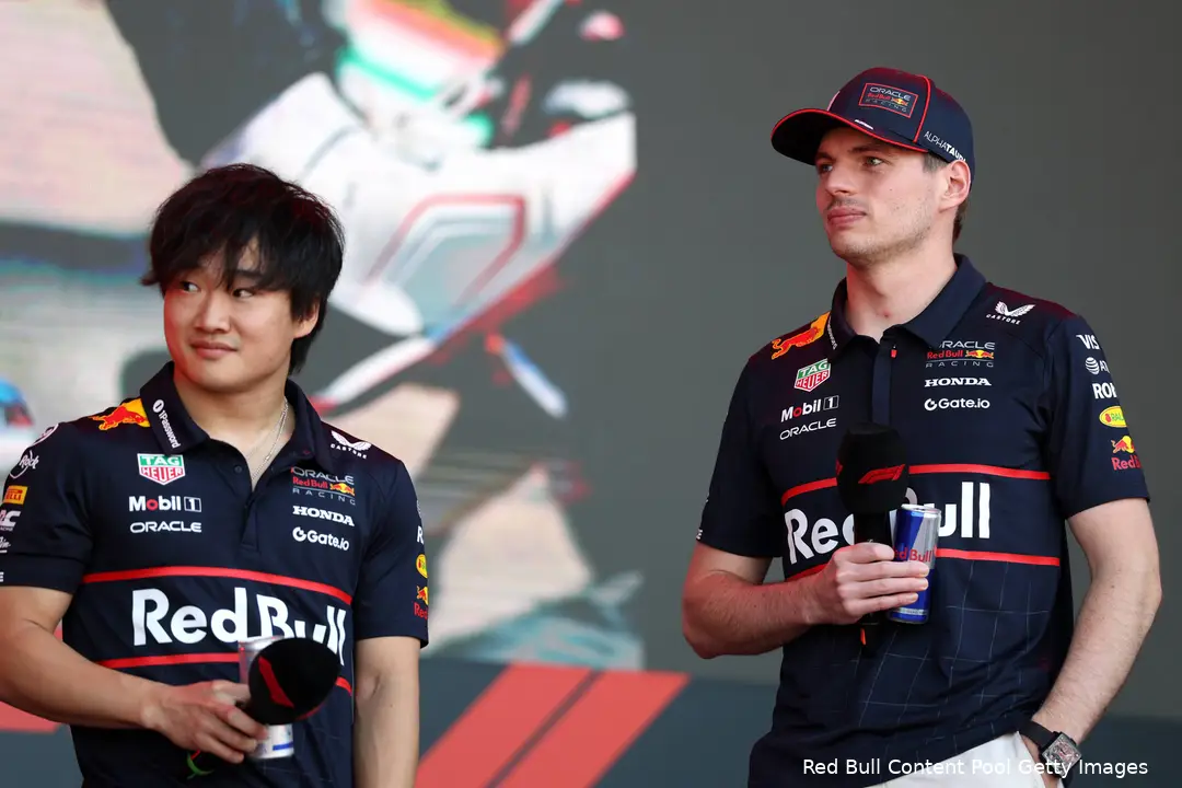 yuki tsunoda max verstappen red bull racing gp spanje 2025 zaterdag 2