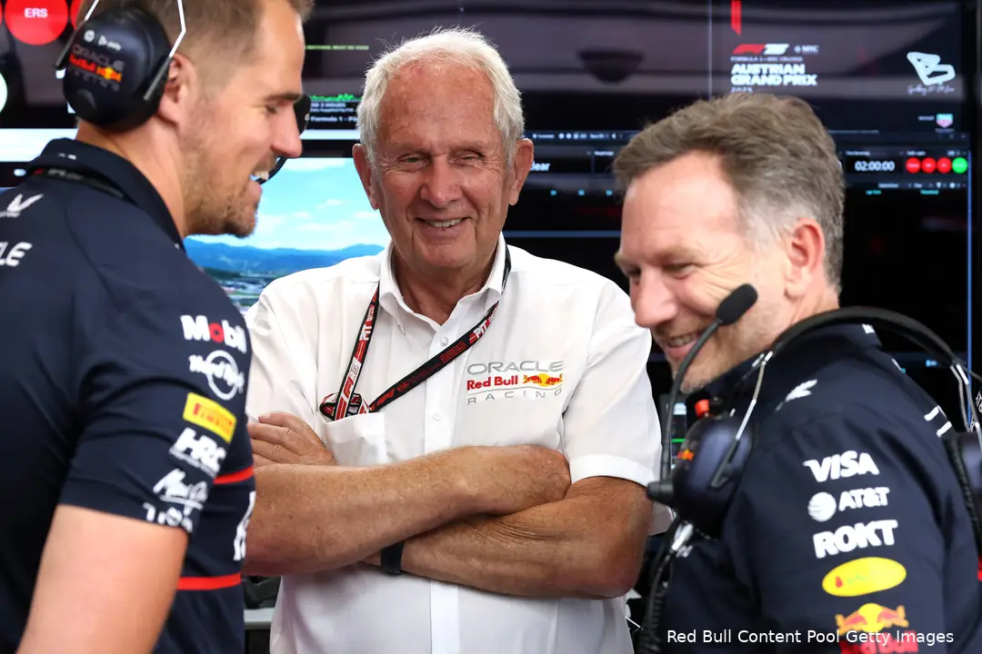 christian horner helmut marko red bull racing gp oostenrijk 2025 zondag