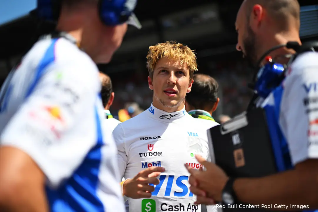 liam lawson visa cash app racing bulls gp oostenrijk 2025 zondag 2