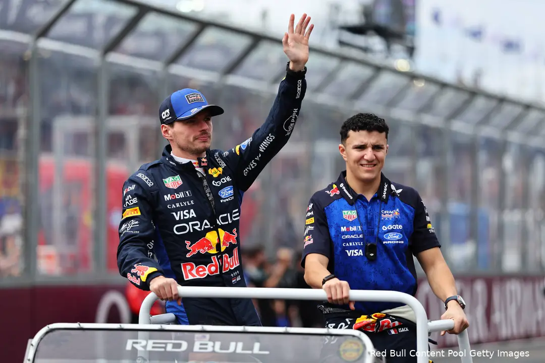 red-bull-racing-isack-hadjar-gp-australie-zondag-2026-max-verstappen