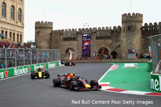 Baku Red Bull Racing Max Verstappen