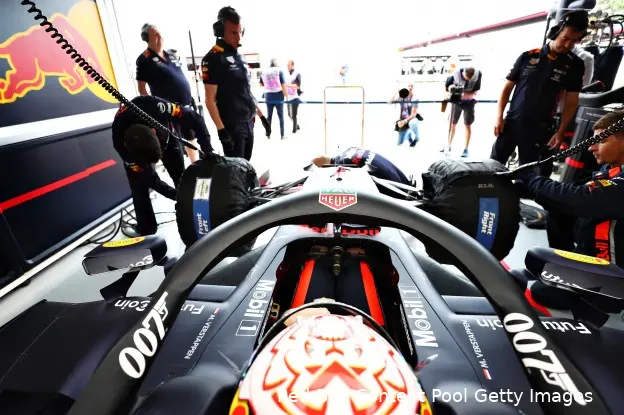 Verstappen Cockpit