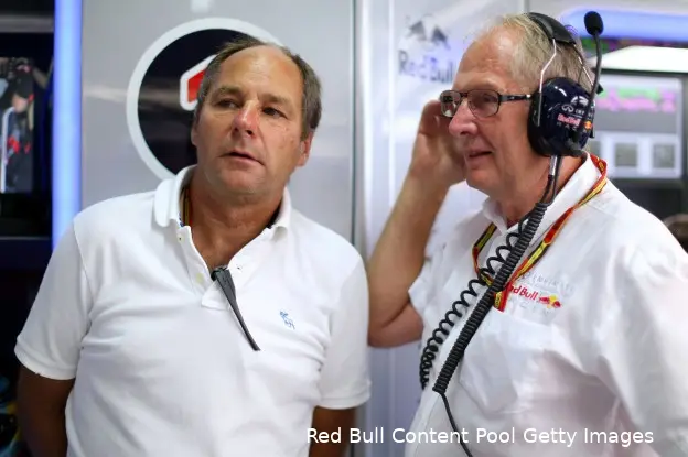 helmut marko gerhard berger 2015
