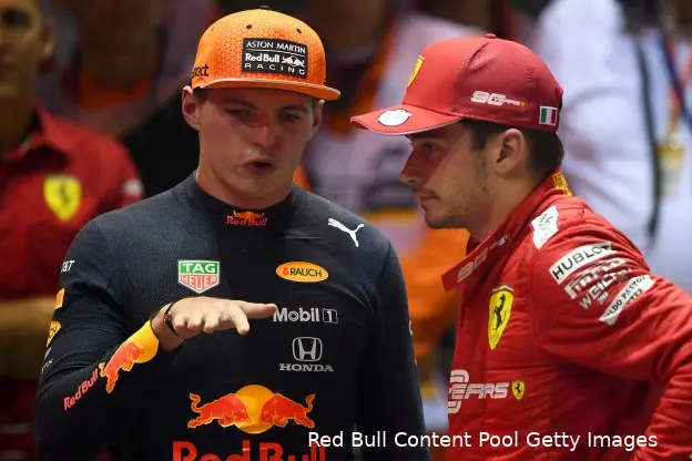 Verstappen Leclerc