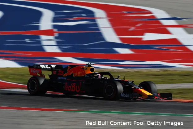 Verstappen kwalificatie 2 Amerika 2019