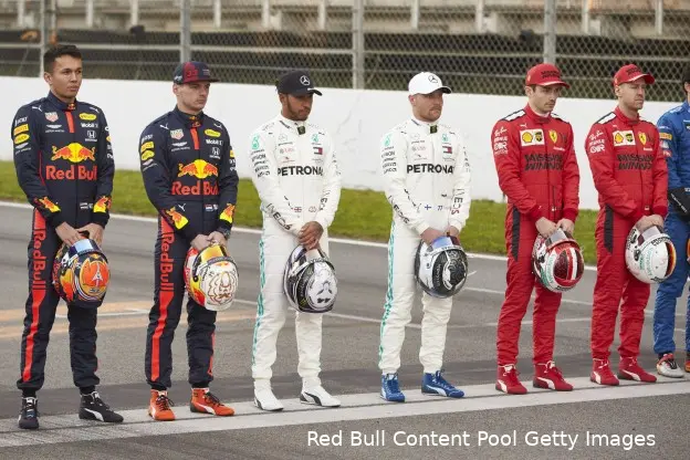 Coureurs Verstappen wintertests