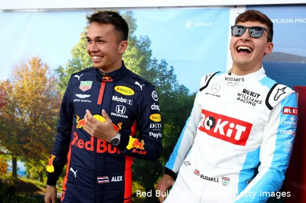 Albon en Russell