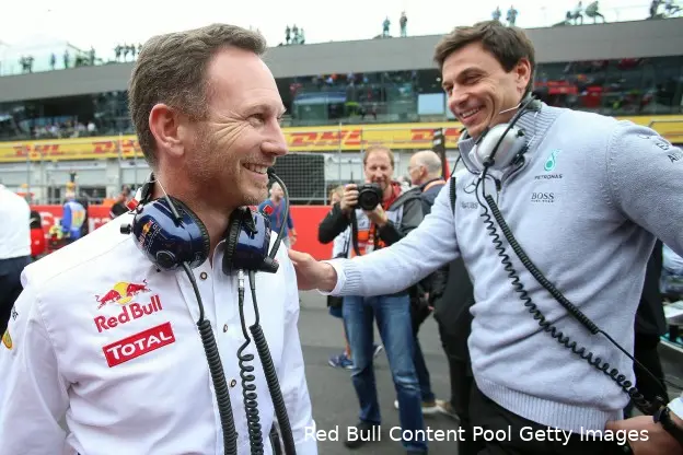 Wolff Horner Redbull mercedes