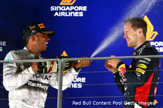 Lewis Hamilton Sebastian Vettel
