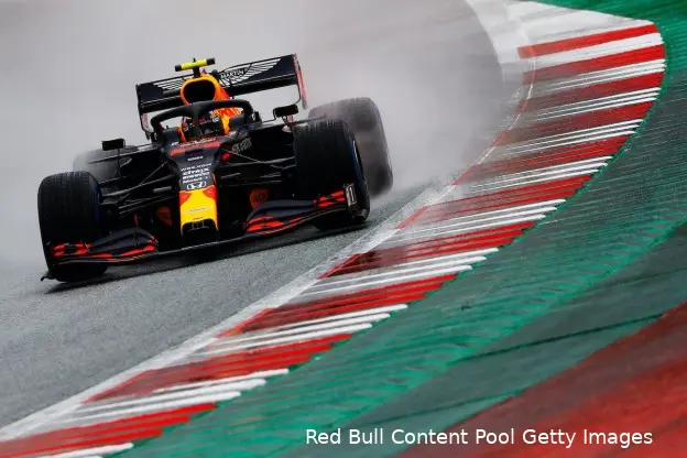 verstappen stiermarken 2020 regen bocht F1