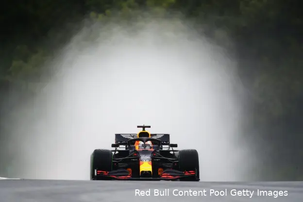 max verstappen hongarije regen fp2