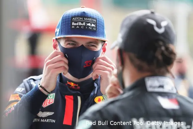 Max Verstappen Lewis Hamilton België