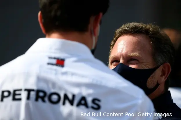 Toto Wolff Christian Horner