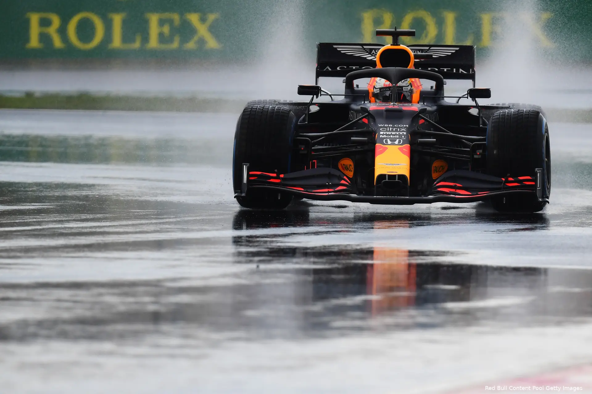 Max Verstappen regen