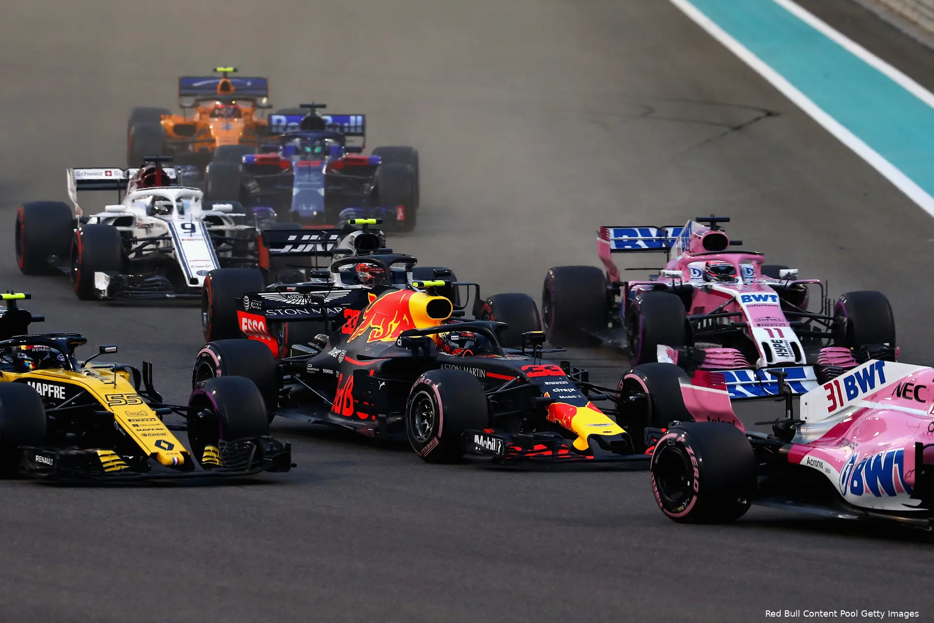 Max Verstappen Abu Dhabi 2018