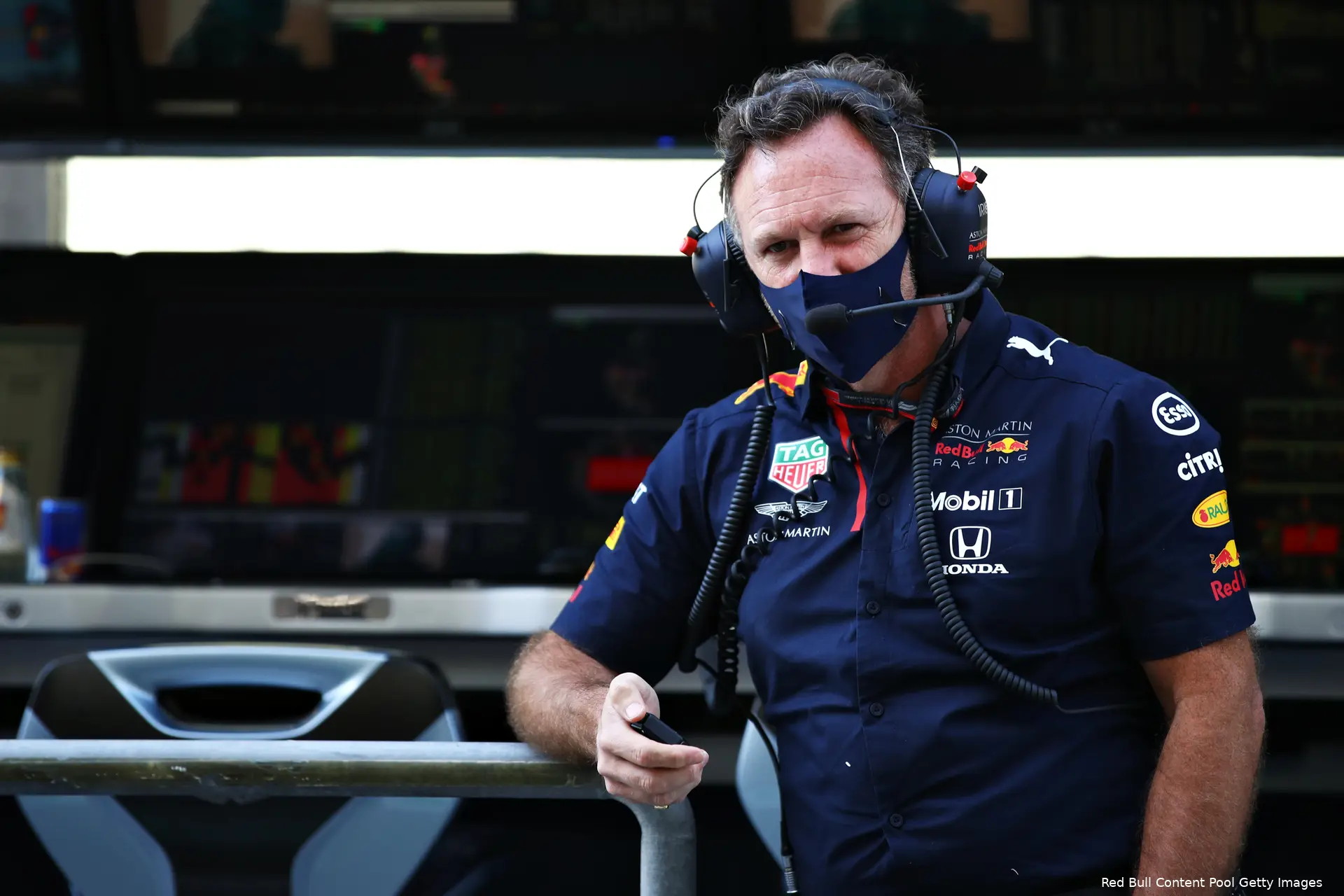 Christian Horner koptelefoon