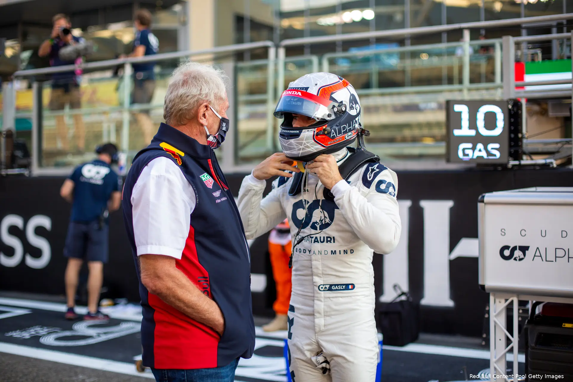Pierre Gasly Helmut Marko