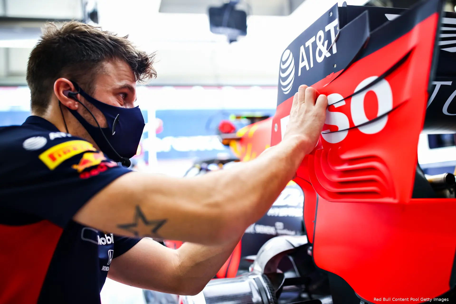 Red Bull Racing RB16 detail
