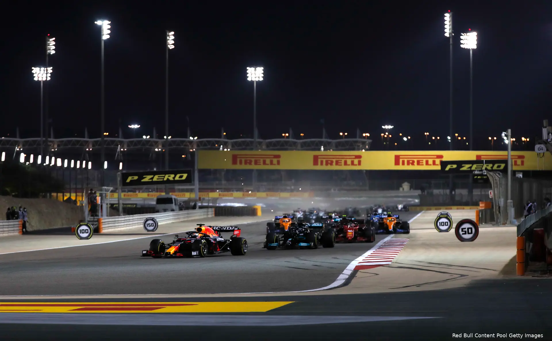 start bahrein red bull grid race