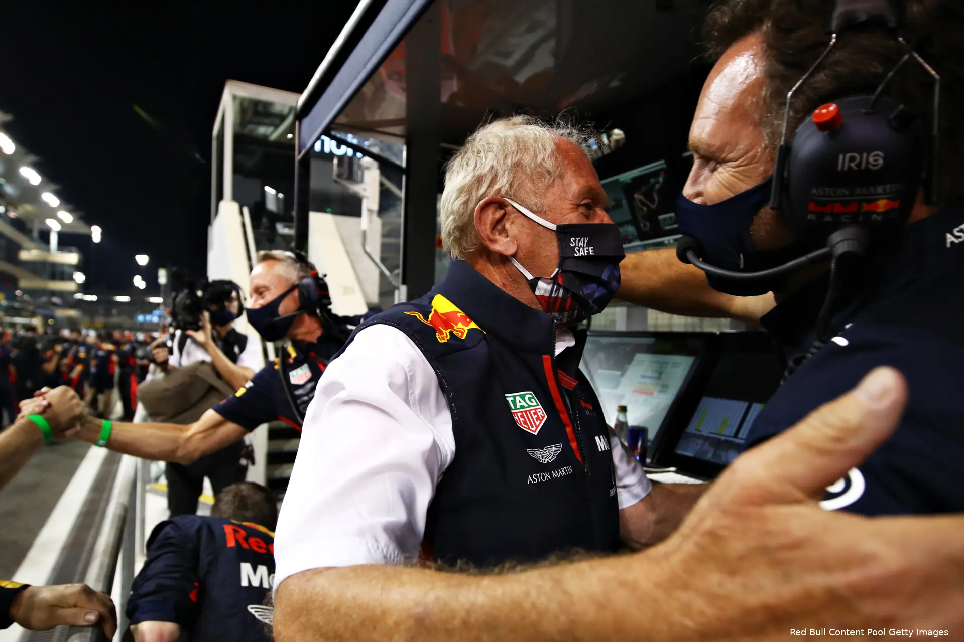 Helmut Marko Christian Horner