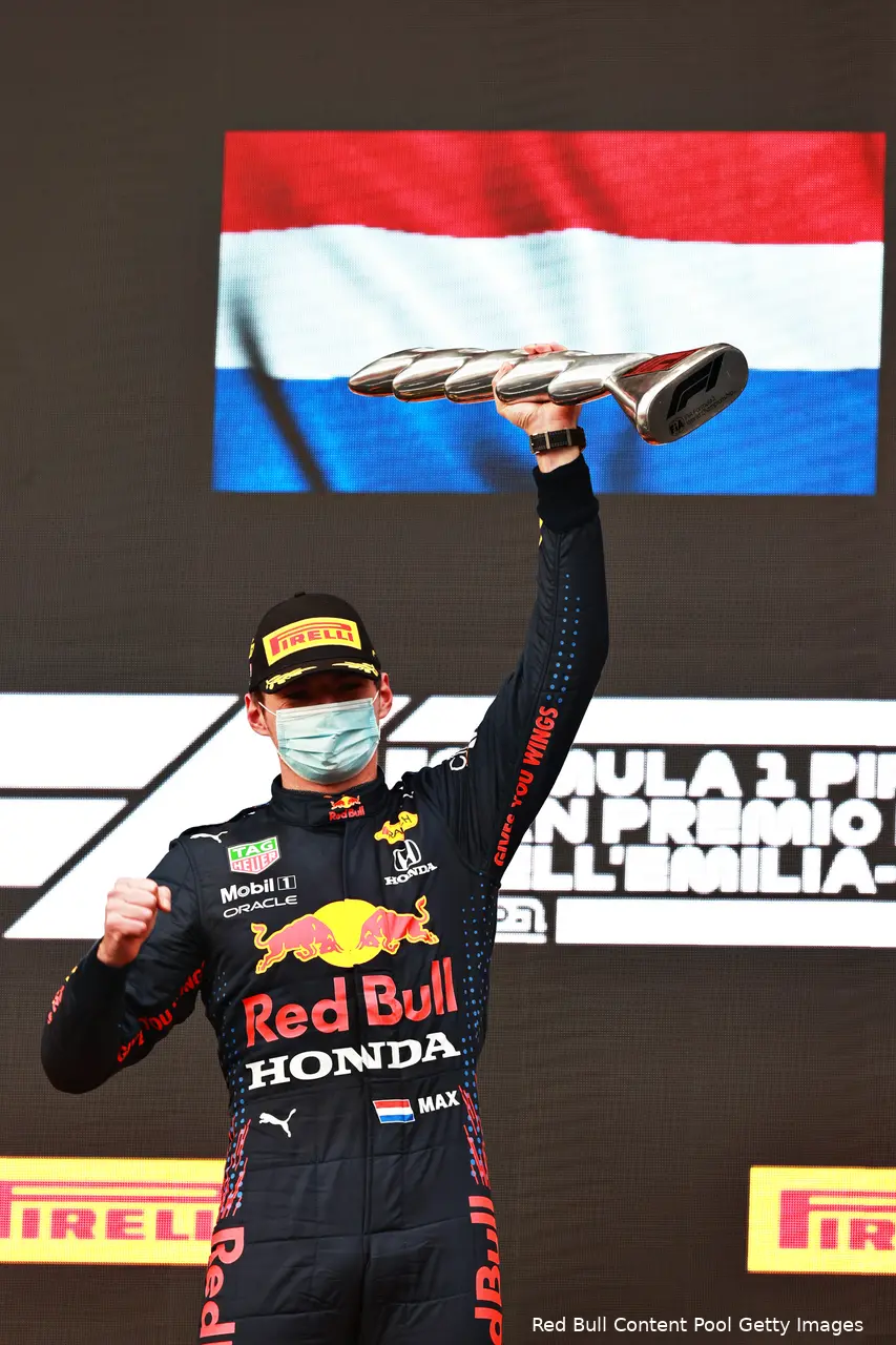 Red Bull Racing Max Verstappen trofee