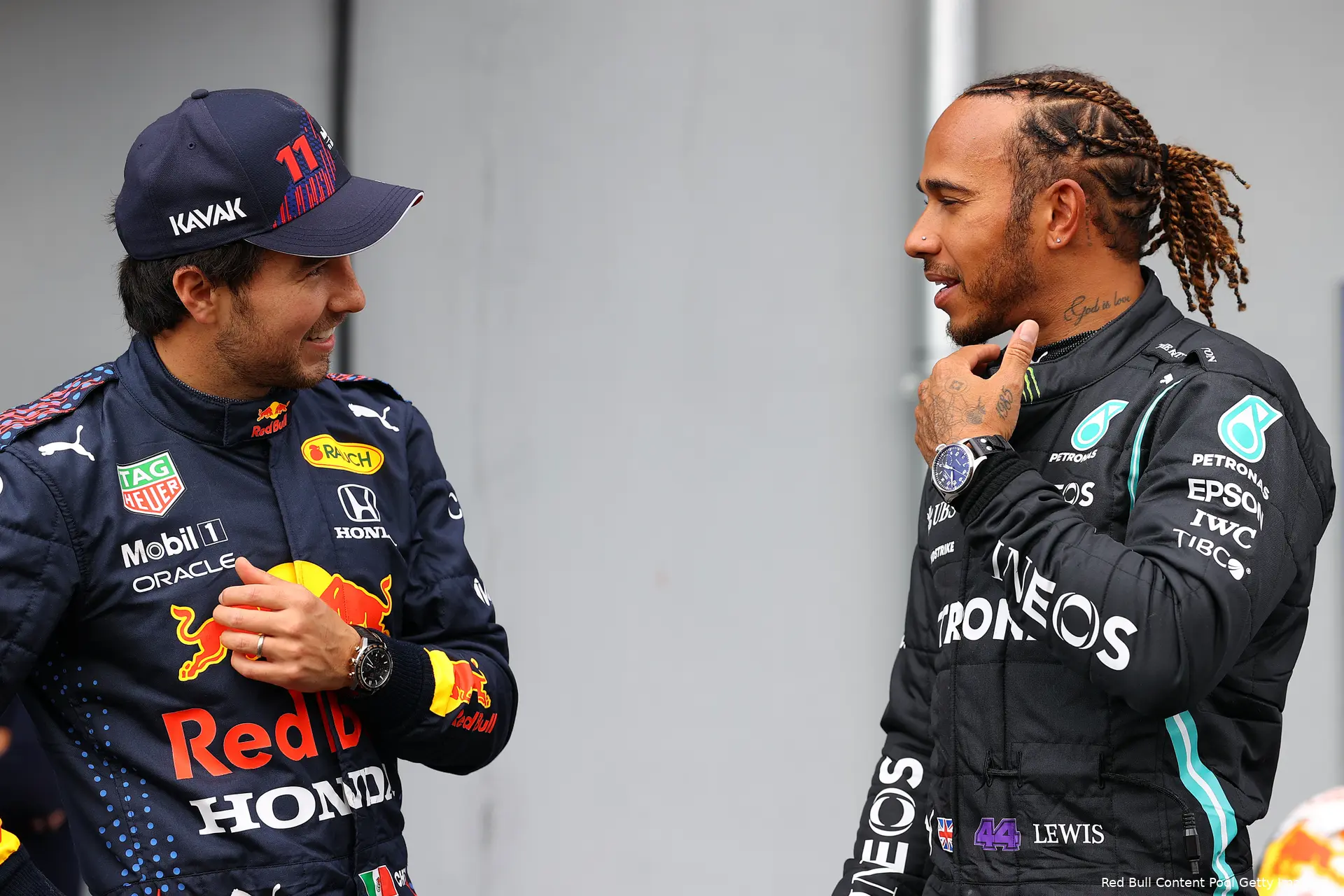 sergio perez lewis hamilton