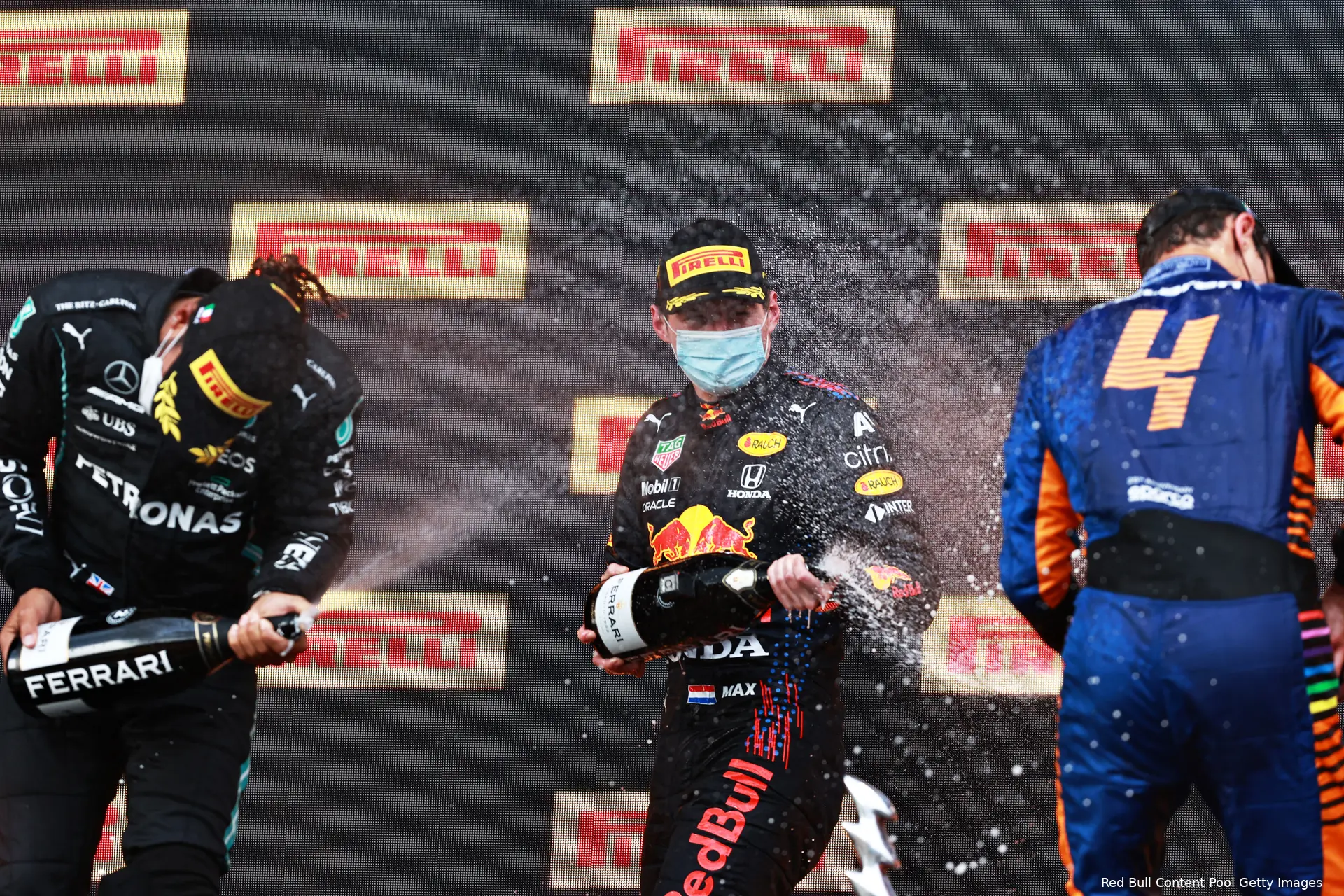 verstappen podium imola hamilton norrs