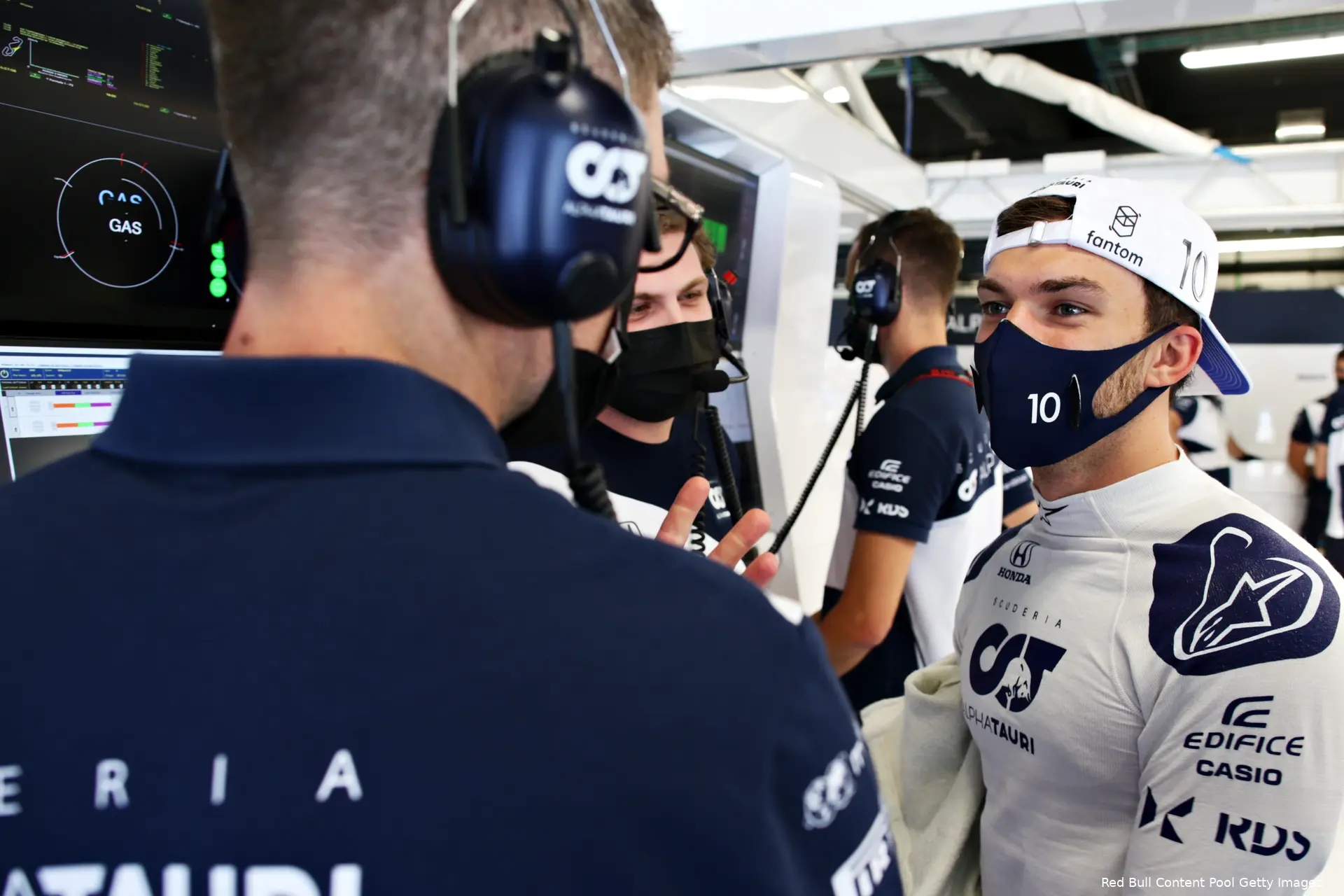 Pierre Gasly AlphaTauri Spanje