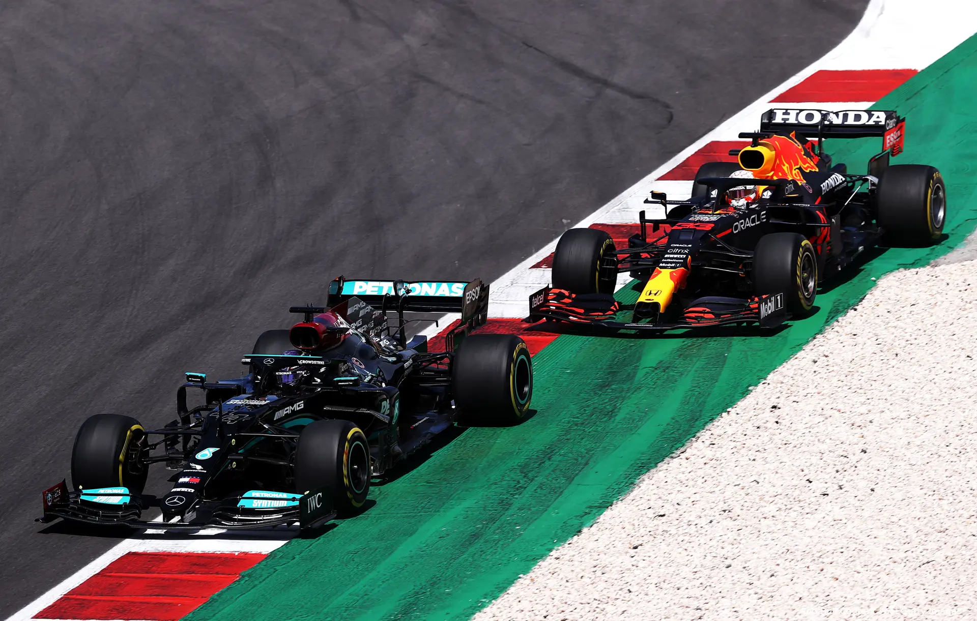 Red Bull Racing Mercedes W12 RB16B