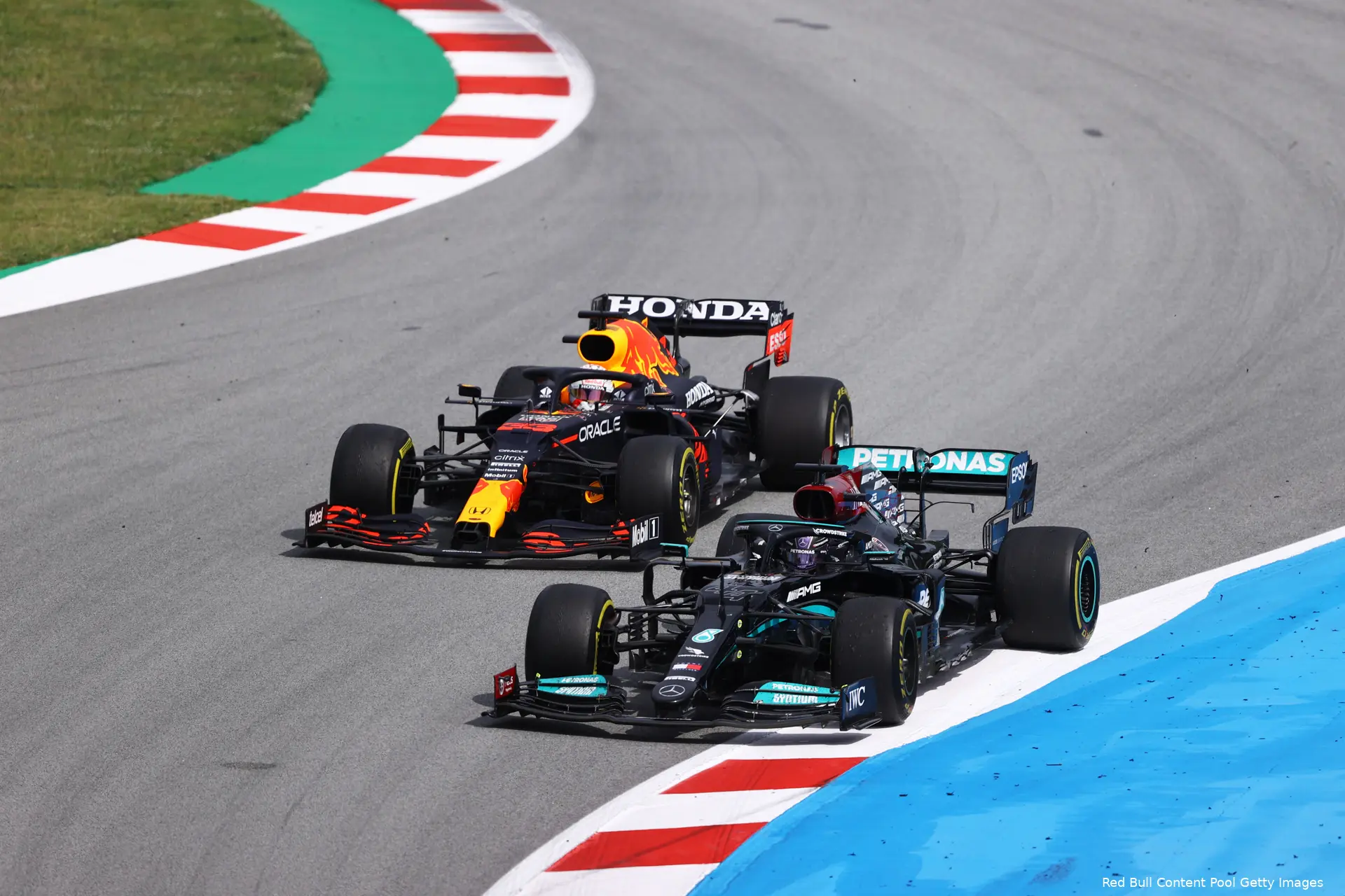 Verstappen Hamilton GP Spanje 2021