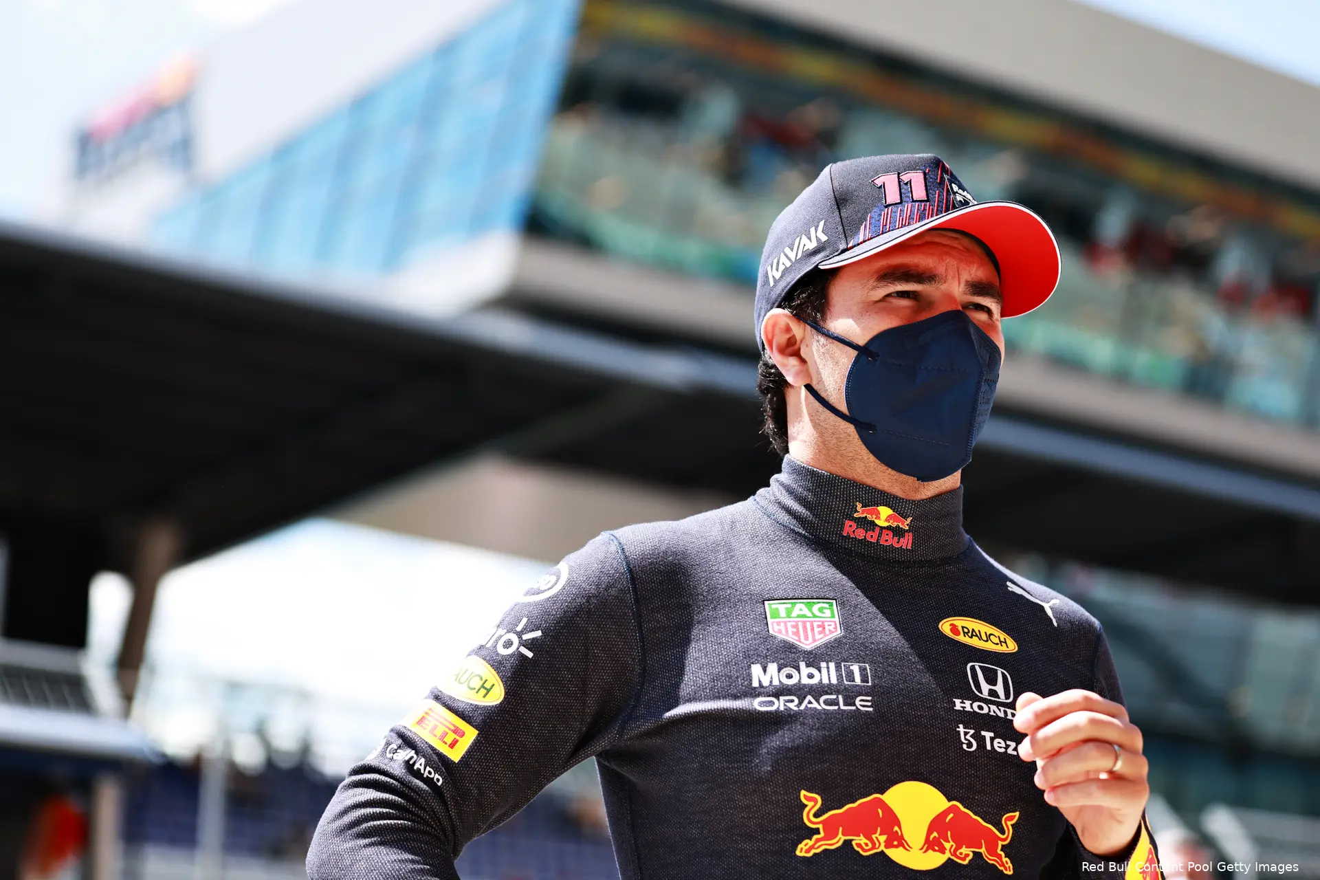 Sergio Pérez RB16B Red Bull Stiermarken