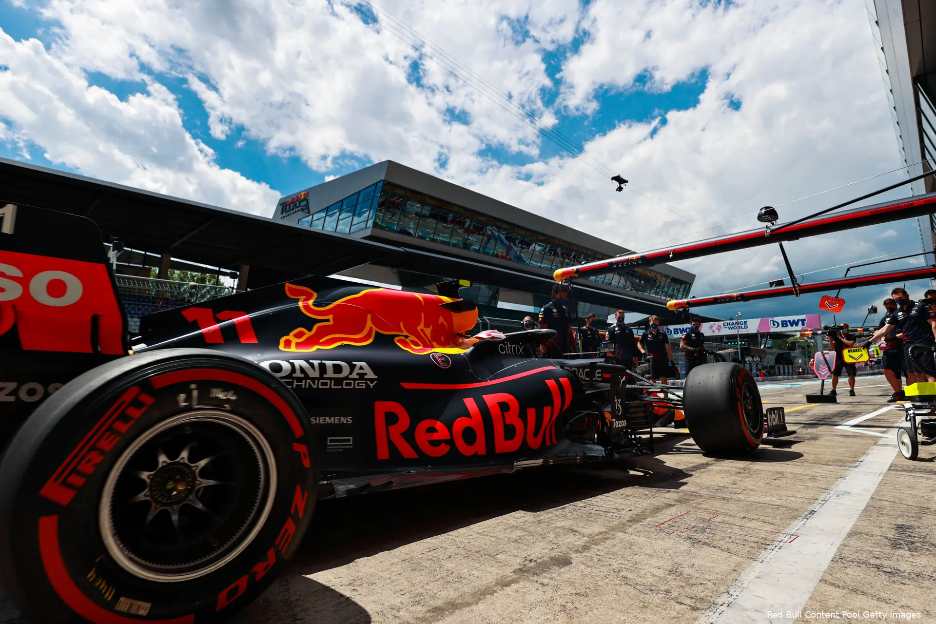 Sergio Pérez RB16B Red Bull Stiermarken