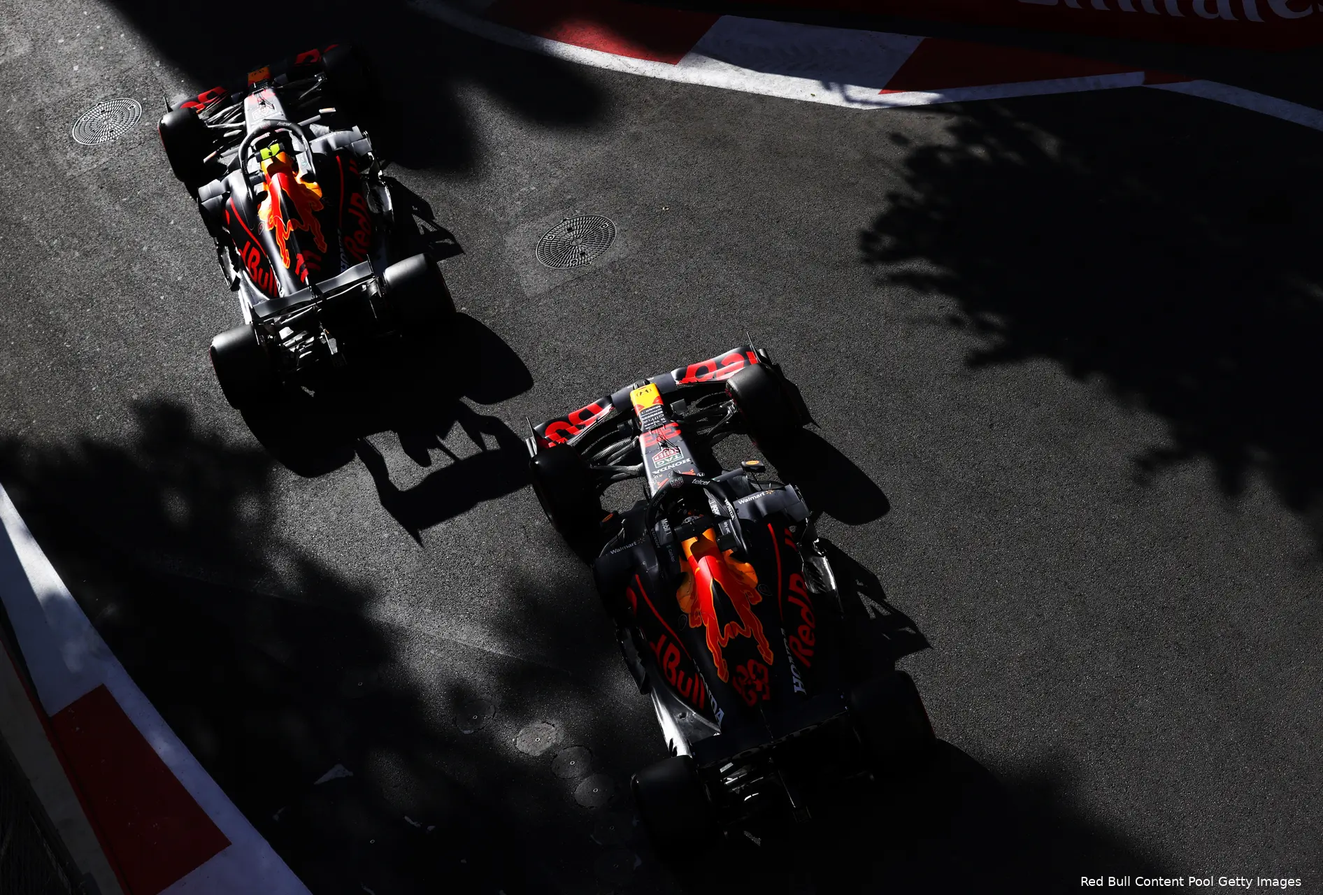 Verstappen Perez kwalificatie Baku