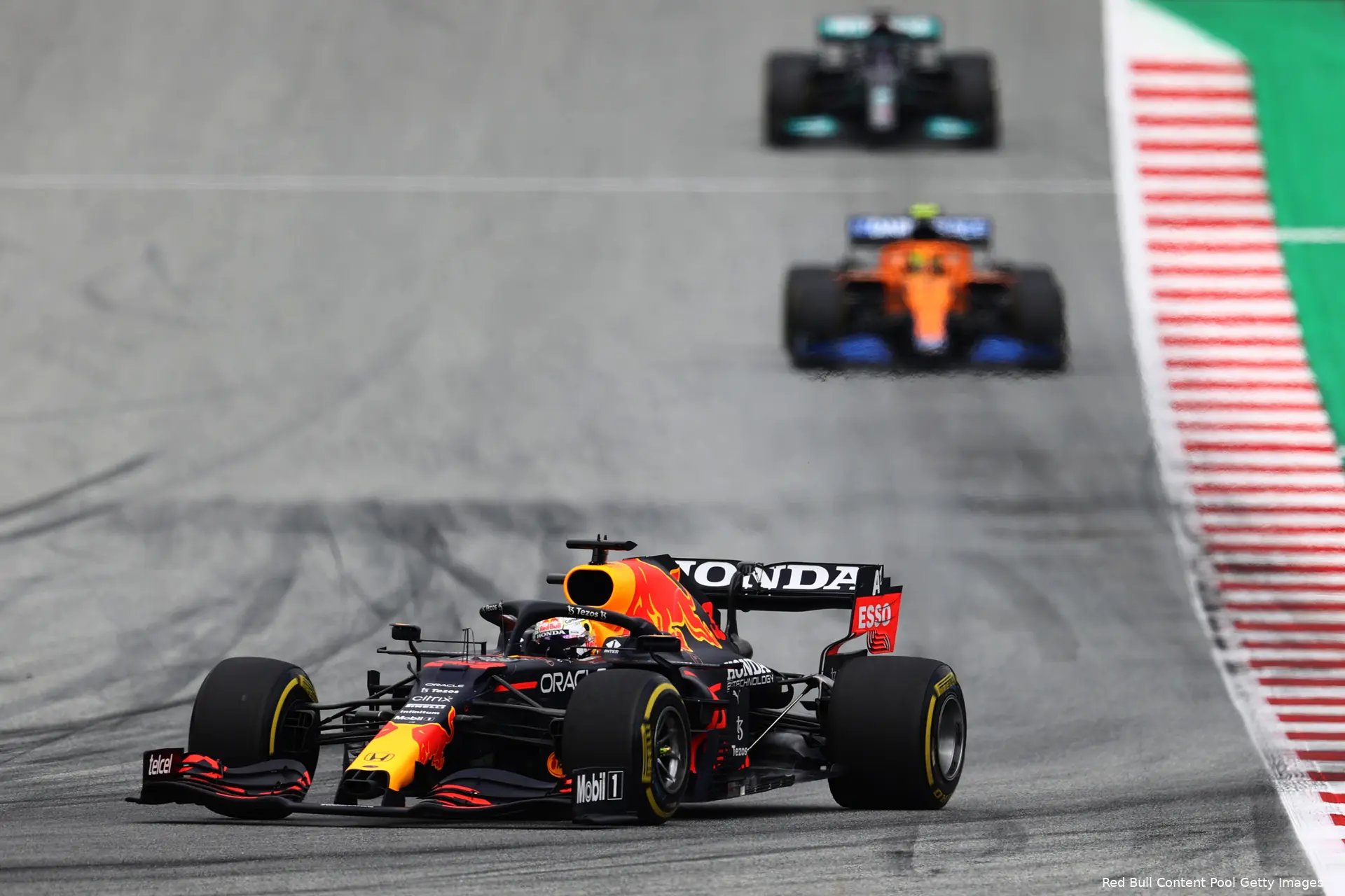 Red Bull McLaren Mercedes