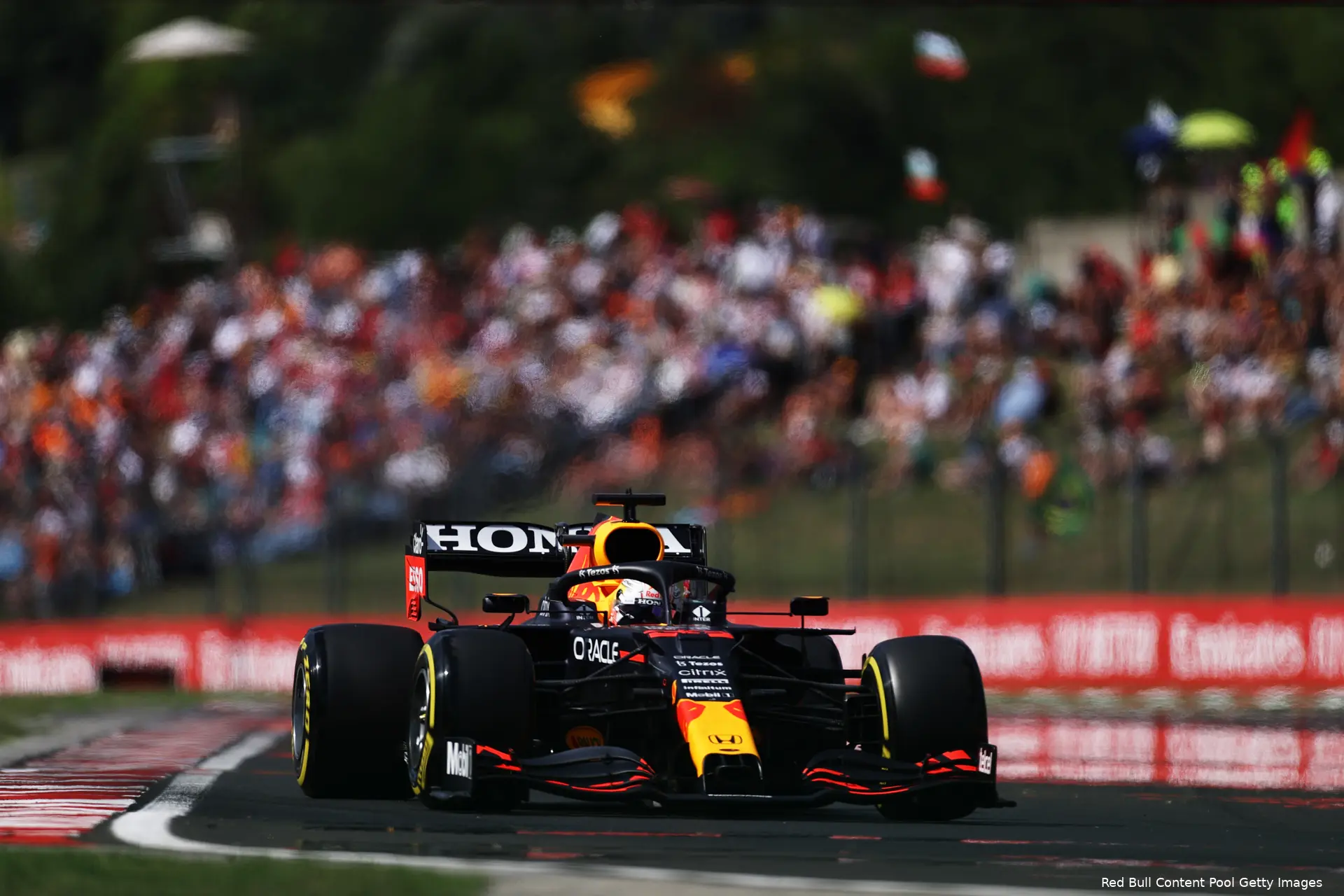 Verstappen kwalificatie Hongarije 1