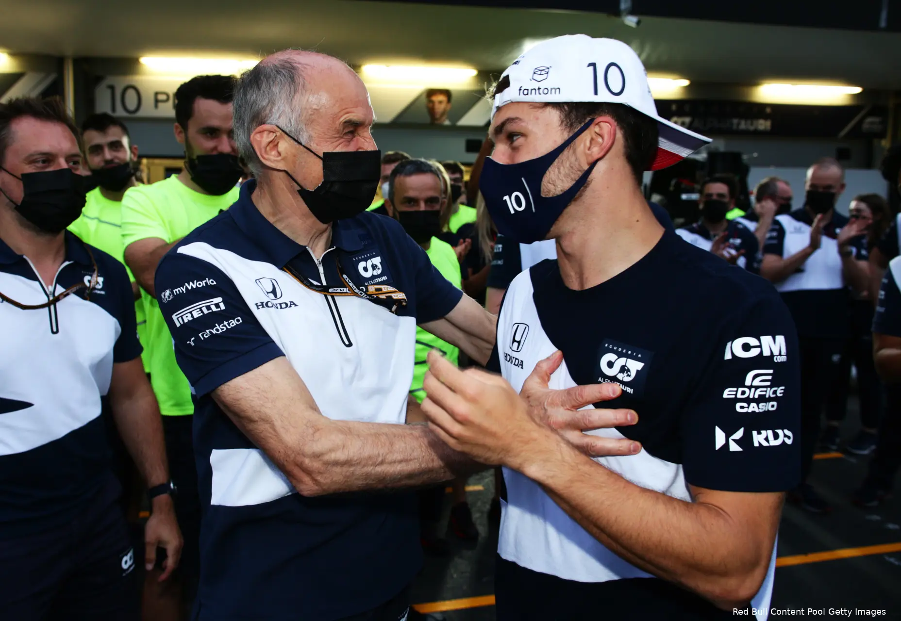 Franz Tost Pierre Gasly