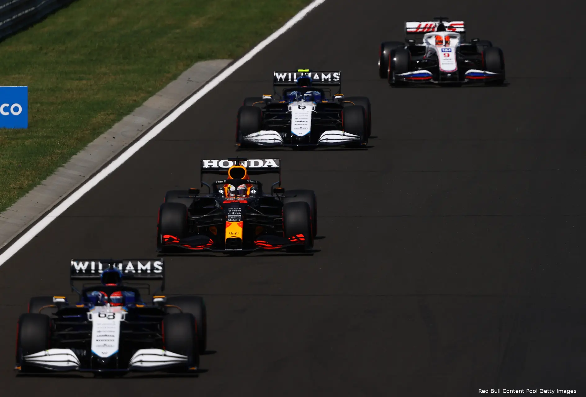 Max Verstappen George Russell Williams