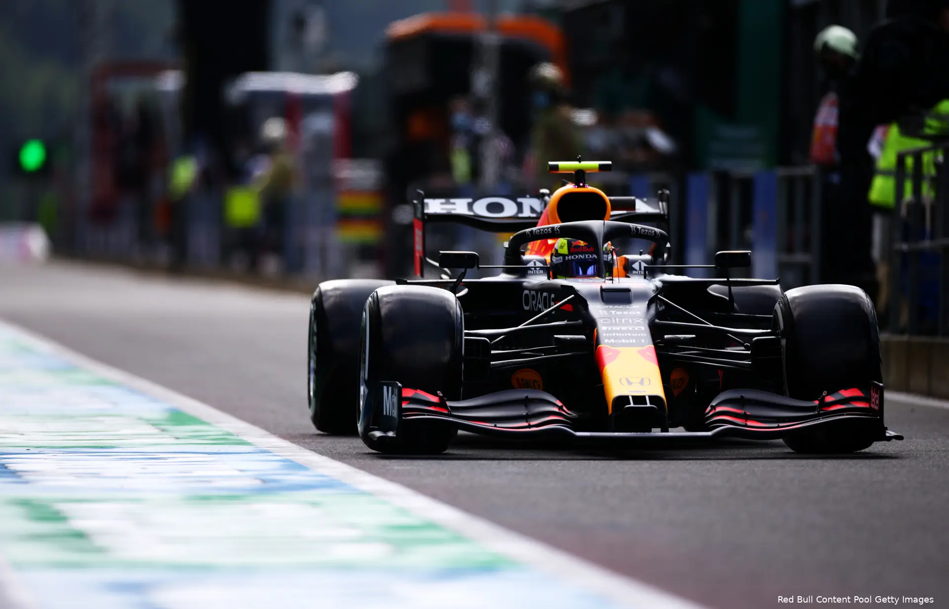 Sergio Pérez RB16B Red Bull België