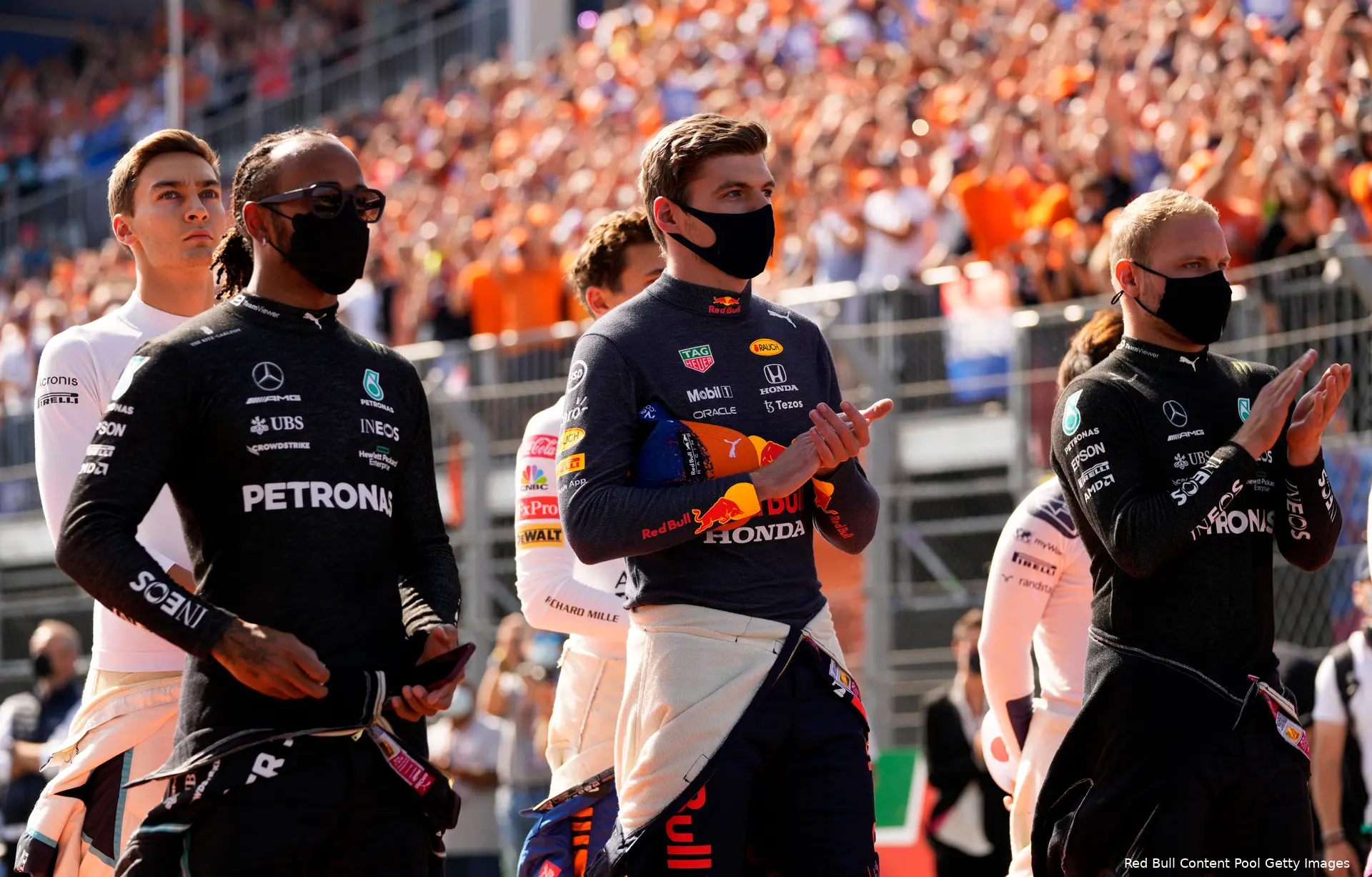 Lewis Hamilton Max Verstappen Valtteri Bottas