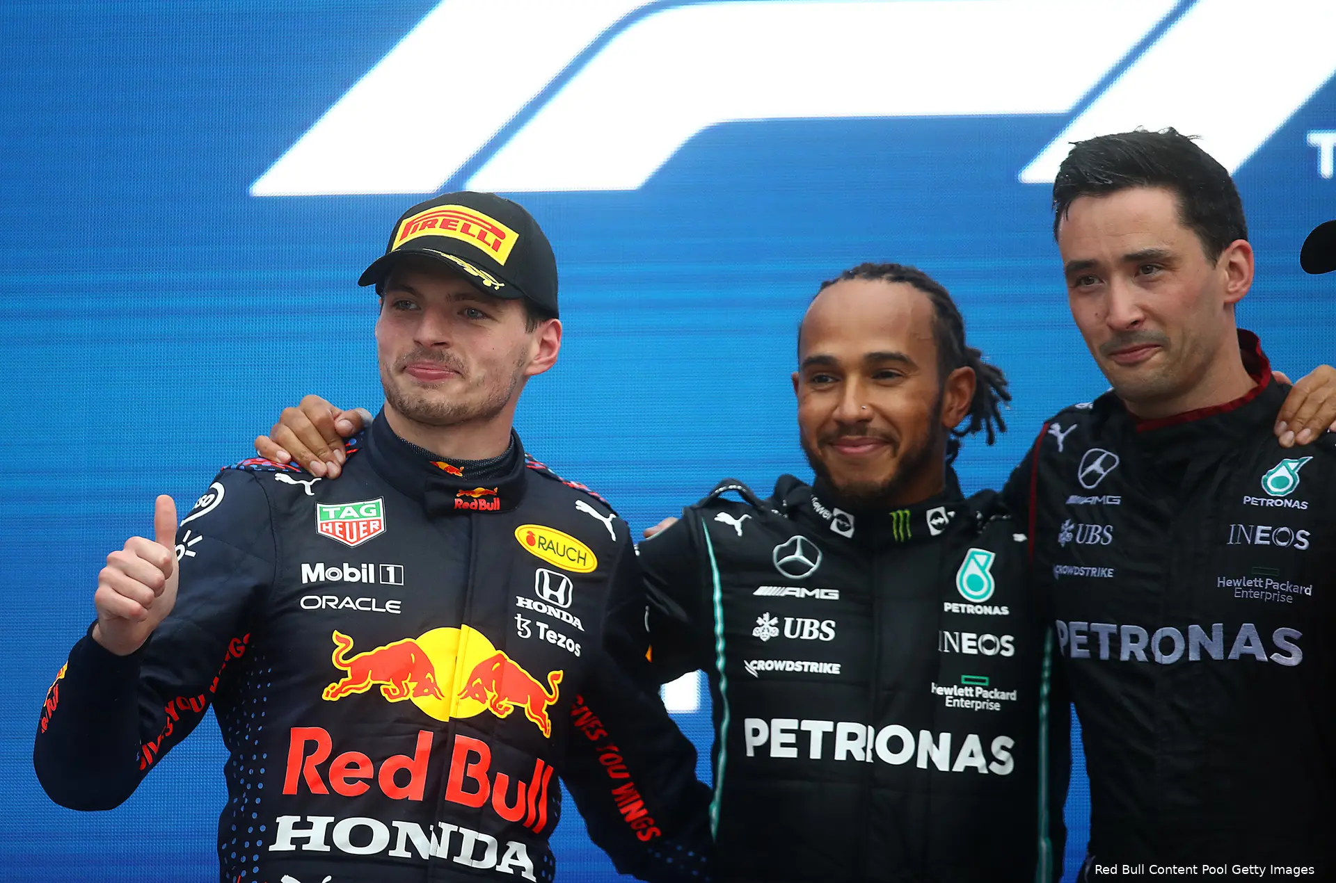 max verstappen rusland sochi red bull podium hamilton