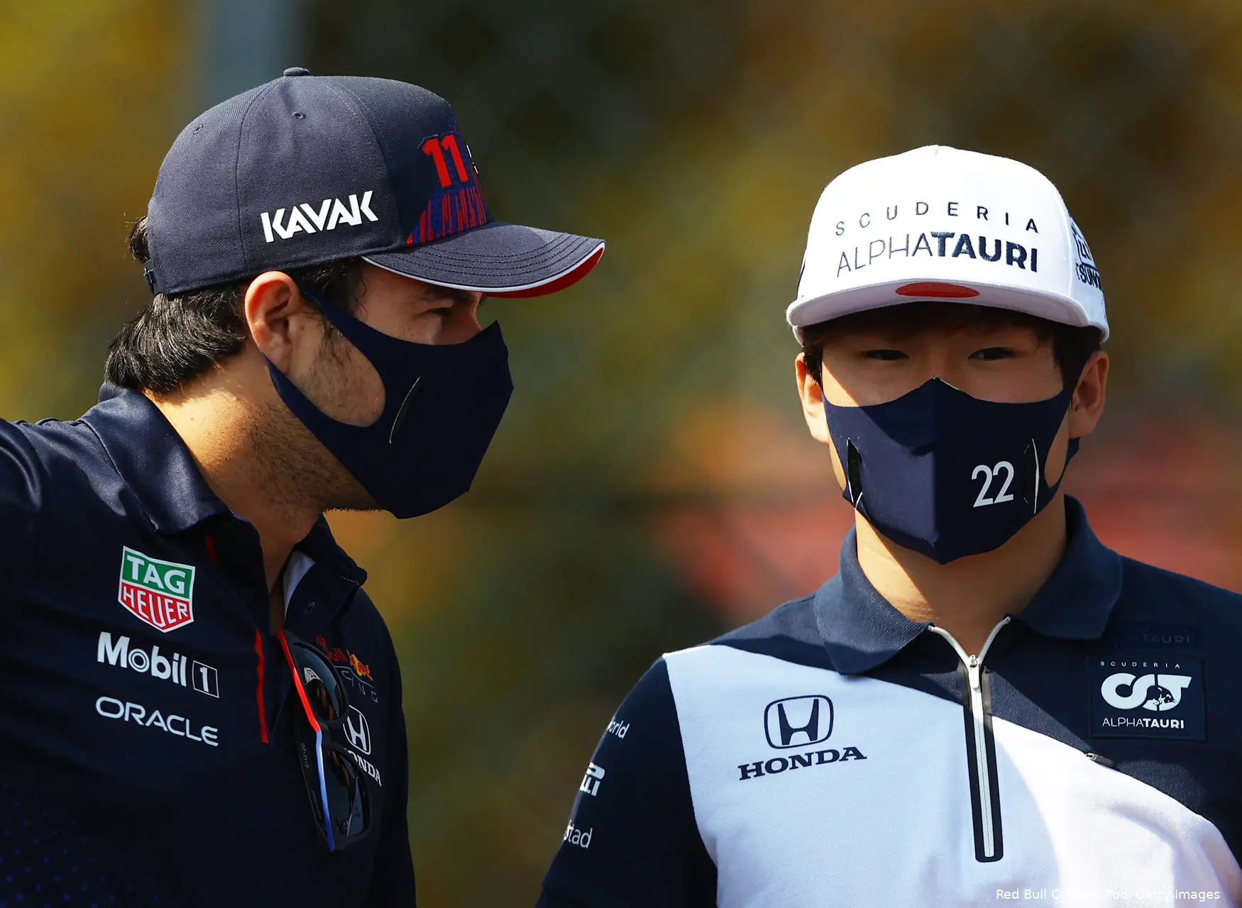 Sergio Pérez Yuki Tsunoda Red Bull AlphaTauri Italië