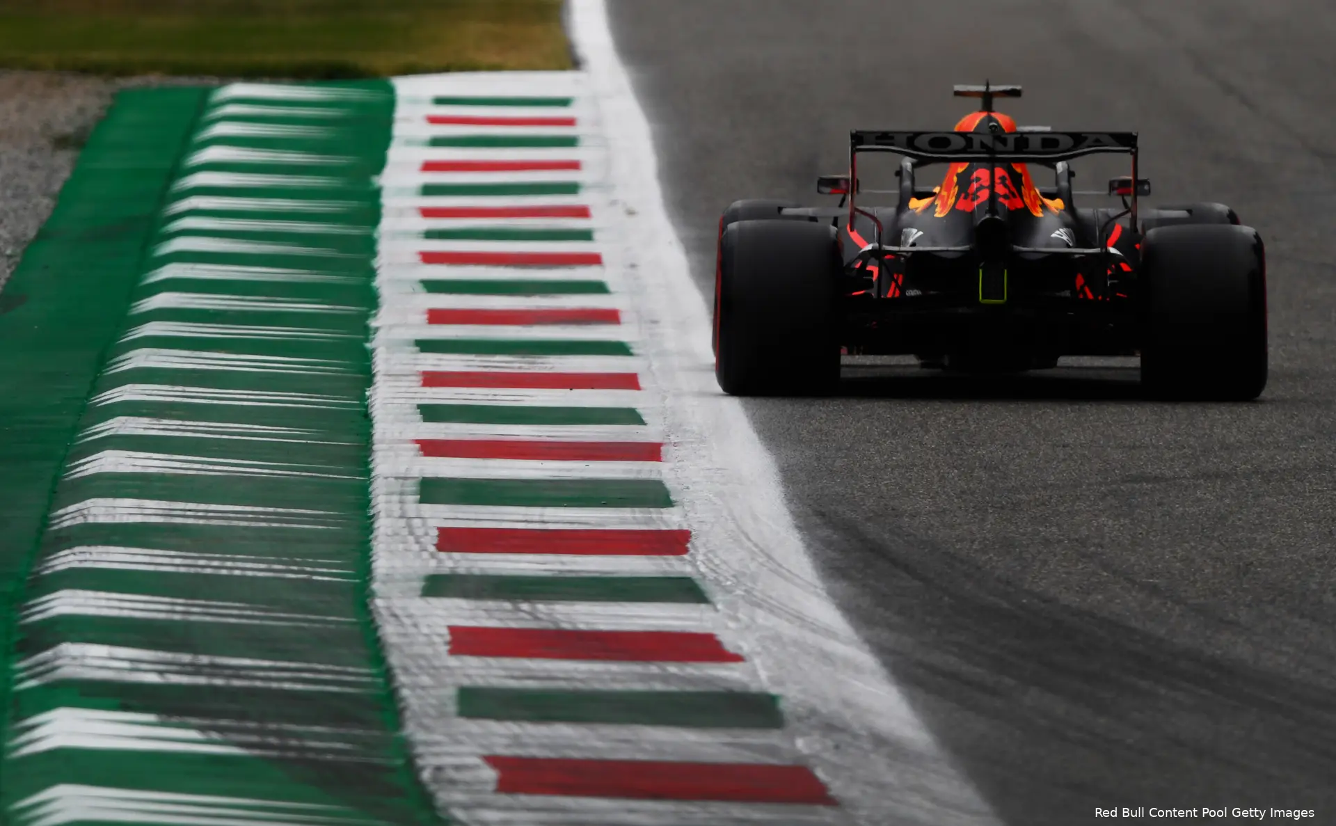 Verstappen achterkant kwalificatie Monza