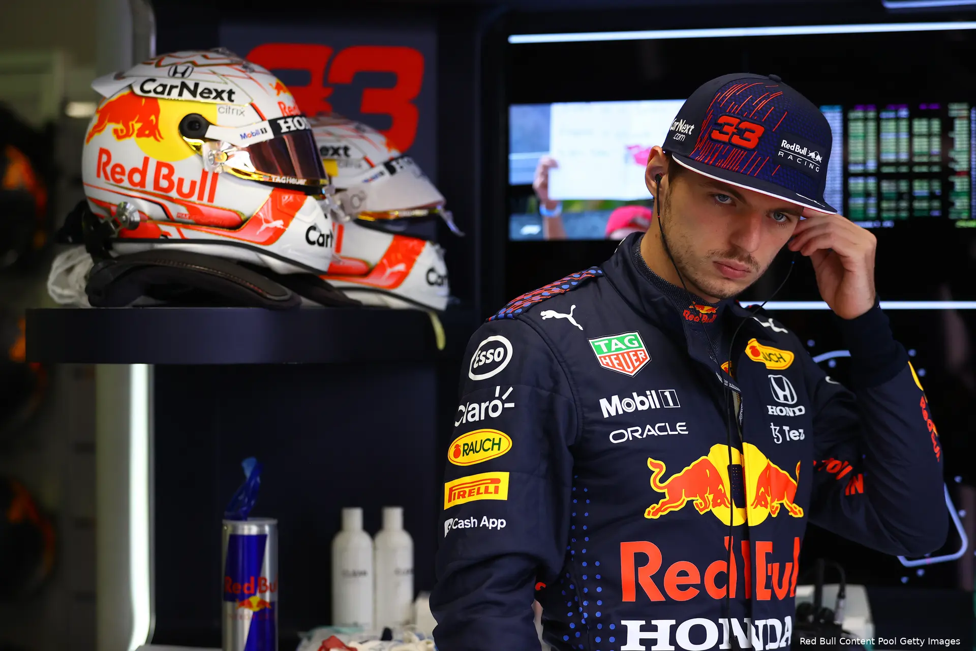 Verstappen oortje kwalificatie Monza
