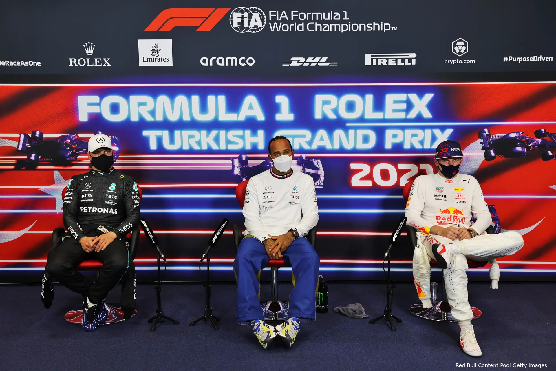 Hamilton Bottas Verstappen Turkije