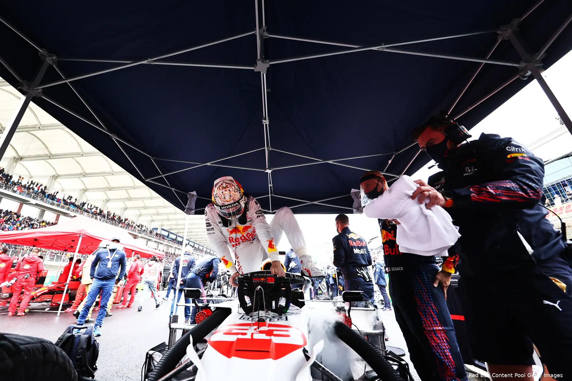 Max Verstappen RB16B Red Bull Turkije