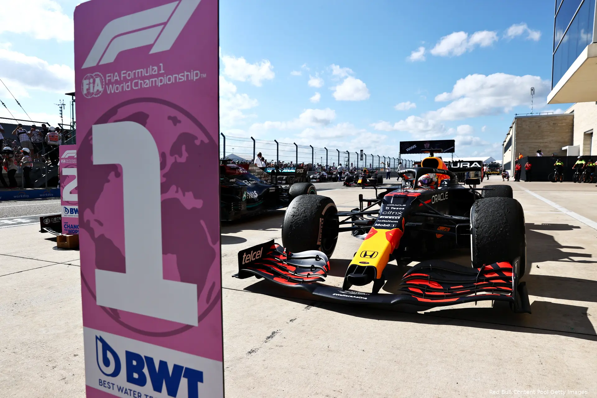 Verstappen eerste GP Amerika 2021