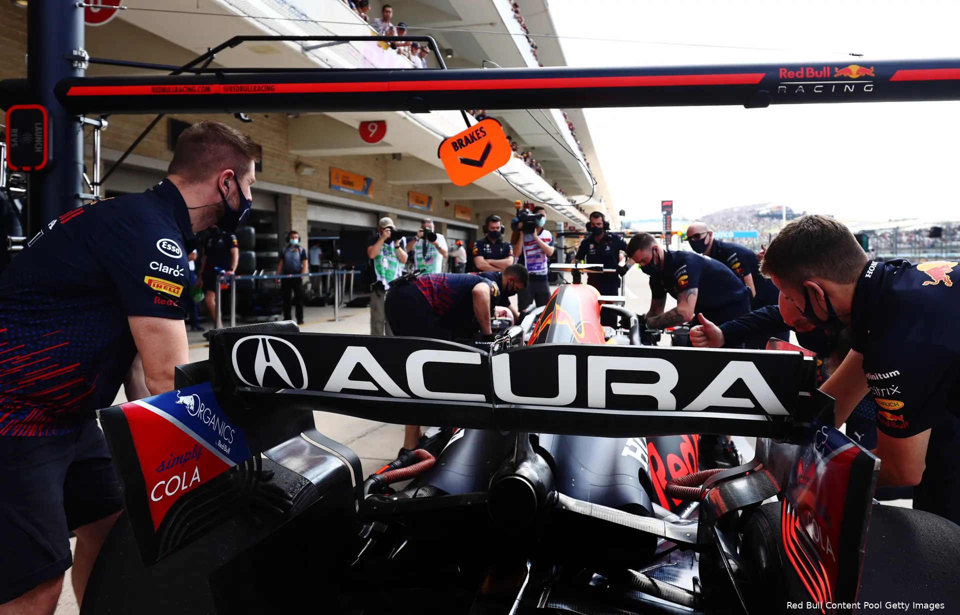 Verstappen monteurs VT1 Amerika 2021