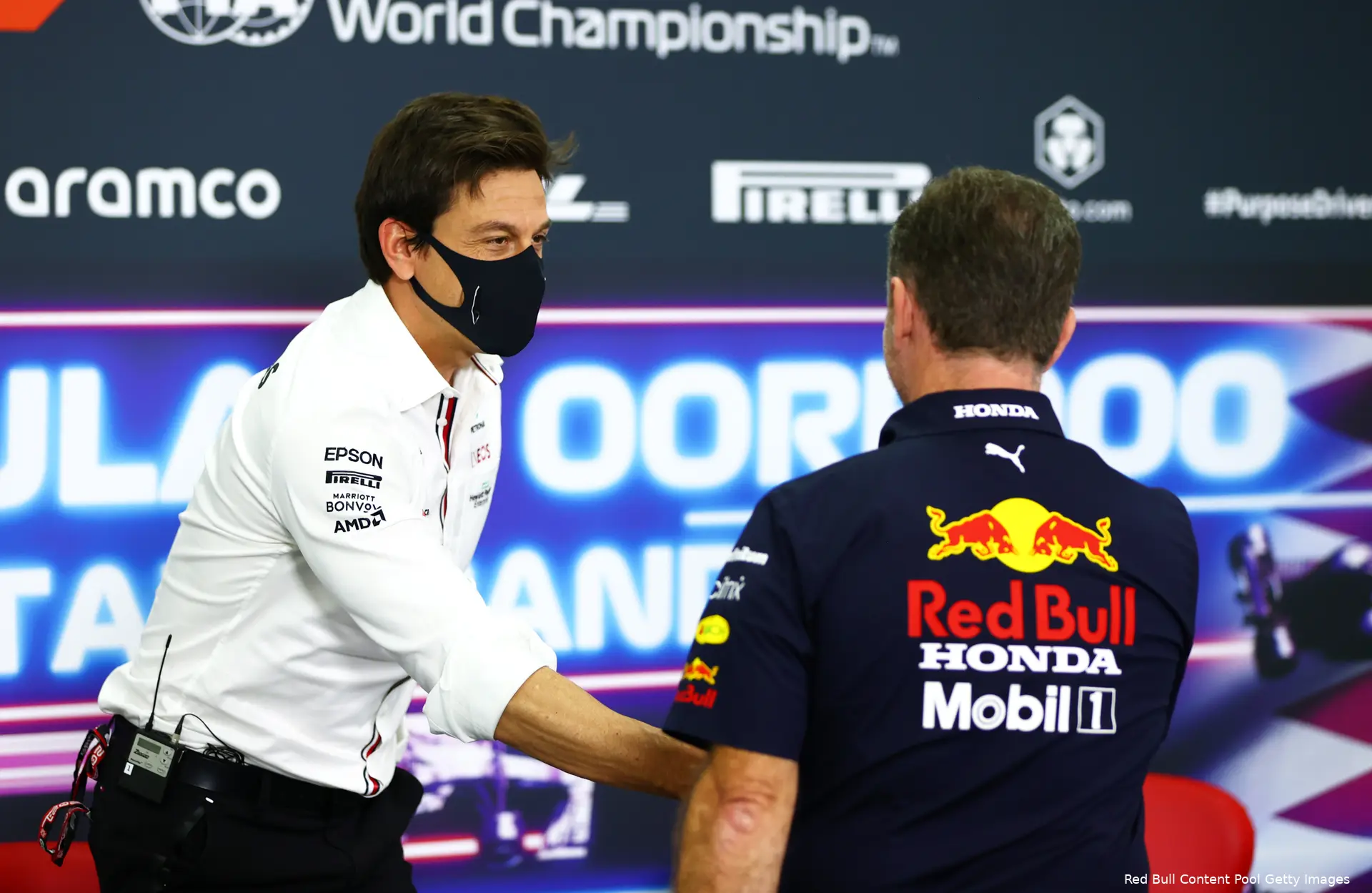 Toto Wolff Christian Horner
