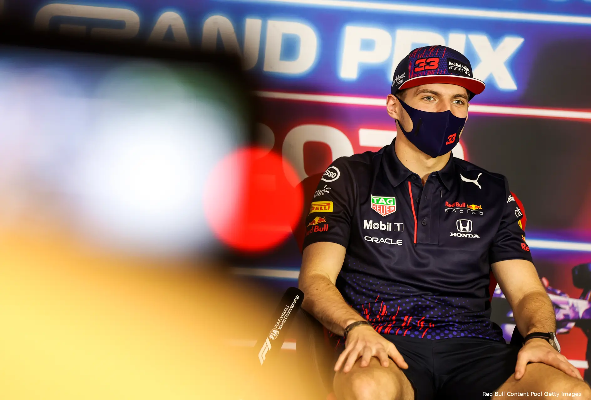 Verstappen preview persco camera Abu Dhabi 2021